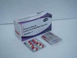 Doxycyline 100mg + Lactic Acid Bacillus Capsule