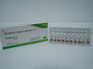 Diclofenac Sodium 75mg + Benzyl Alcohol 4% v/v Injection