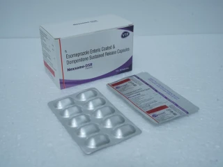 Esomeprazole 40mg + Domperidone 30mg Sustained Release Capsule