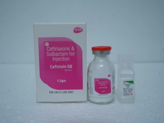 Ceftriaxone 1000mg + Sulbactam 500mg INJECTION