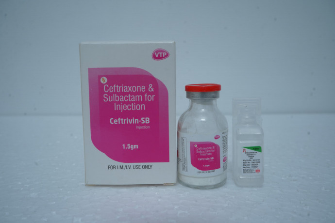 Ceftriaxone 1000mg + Sulbactam 500mg INJECTION 1