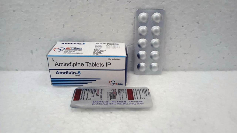 Amlodipine Besylate 5mg Tablet 1