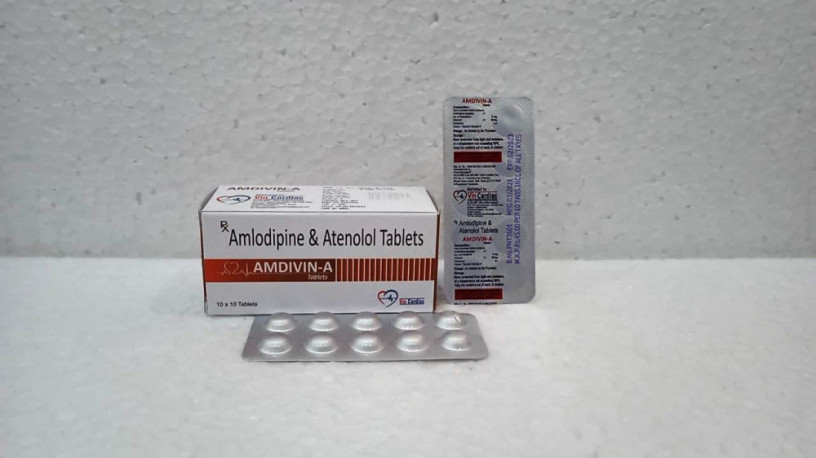 Amlodipine Besylate 5mg + Atenolol 50mg Tablet 1