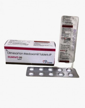 Olmesartan Medoxomil 20mg Tablet 1