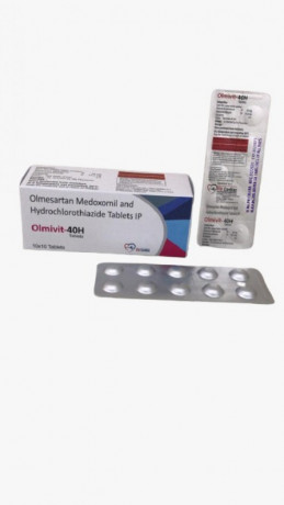 Olmesartan Medoxomil 40mg + Hydrochlorothiazide 12.5mg Tablet 1