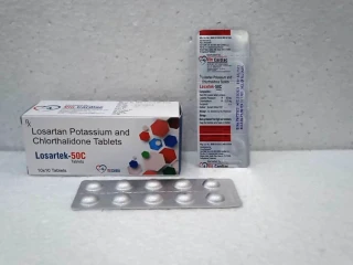 Losartan Potassium 50mg + Chlorthalidone 12.50mg Tablet