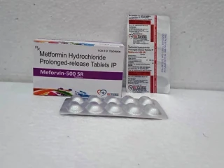 Metformin Hydrochloride Sustained 500mg Tablet