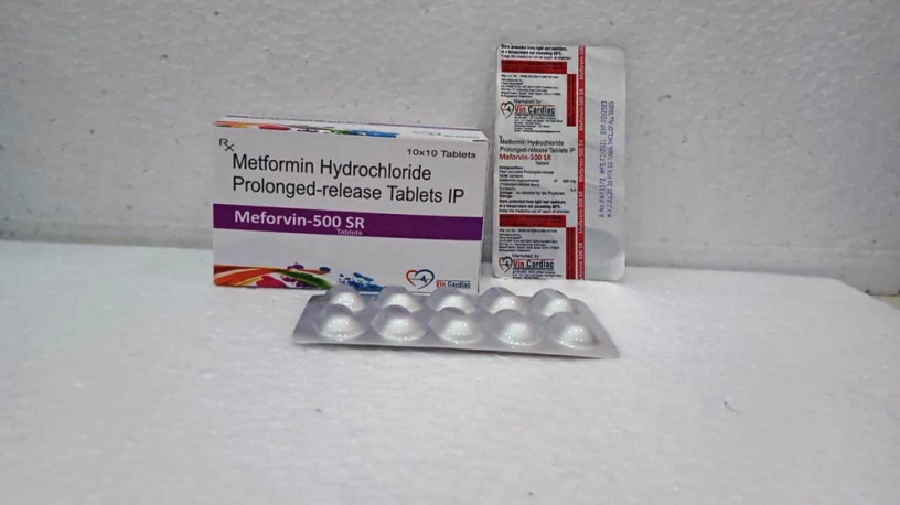 Metformin Hydrochloride Sustained 500mg Tablet 1