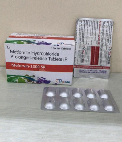 Metformin Hydrochloride Sustained 1000mg Tablet 1