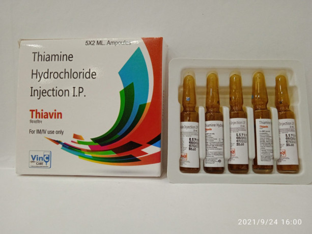 Thiamine Hydrochloride 100mg/ ml Injection 1