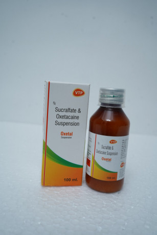 Sucralfate 1gm + Oxetacaine 20mg/ 10ml Suspension 1