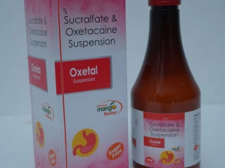 Sucralfate 1gm + Oxetacaine 20mg/ 10ml Suspension