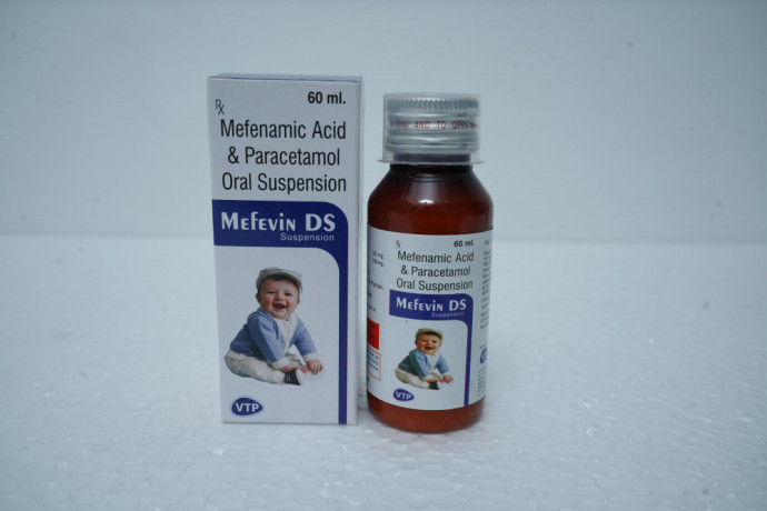 Mefenamic Acid 100mg + Paracetamol 250mg Suspension 1