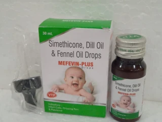 Simenthicone 40mg + Dill Oil 0.005ml + Fennel Oil 0.0007ml Drop