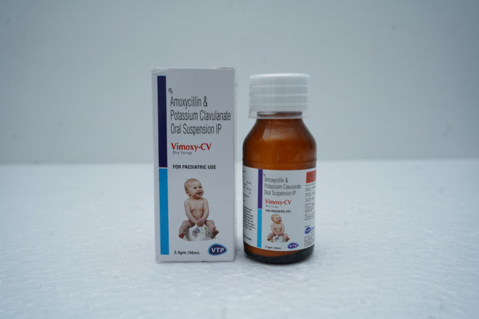 Amoxycillin 200mg + Clavulanate Potassium 28.5mg/5ml Dry Syrup 1