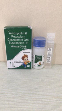 Amoxycillin 400mg + Clavulanic Acid 57mg / 5ml Dry Syrup 1