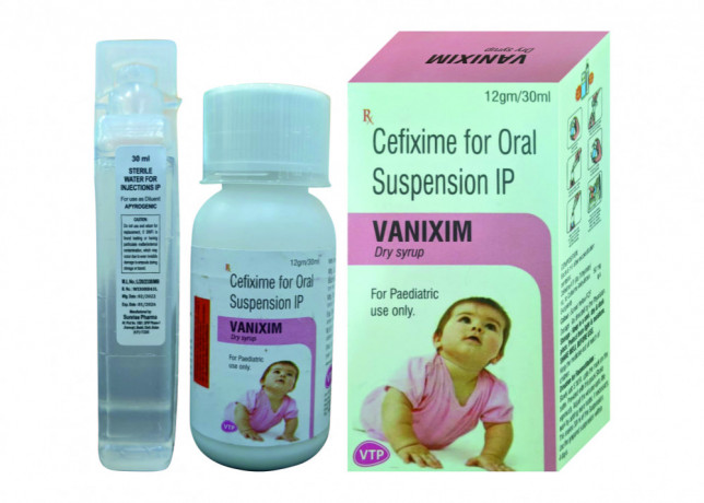 Cefixime 50mg/5ml Dry Syrup 1