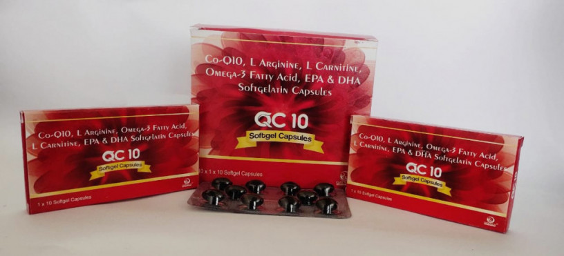 Coenzyme q10 l-arginine omega 3 fatty acid 1