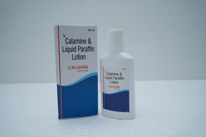 Calamine 8% w/w + Liquid Paraffin 10% w/w Lotion 1