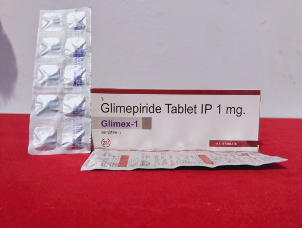 Glimepiride tablet ip 1 mg 1