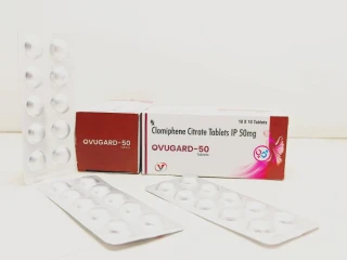 Clomiphene citrate 50 mg ( OVUGARD)