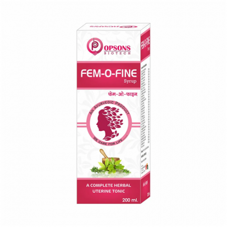 Fem-o-Fine Herbal Uterin Syrup 450ML/200ML 1