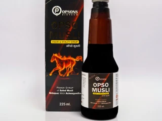 Opso Musli Ayurvedic Vigor & Vitality Syrup 225ML