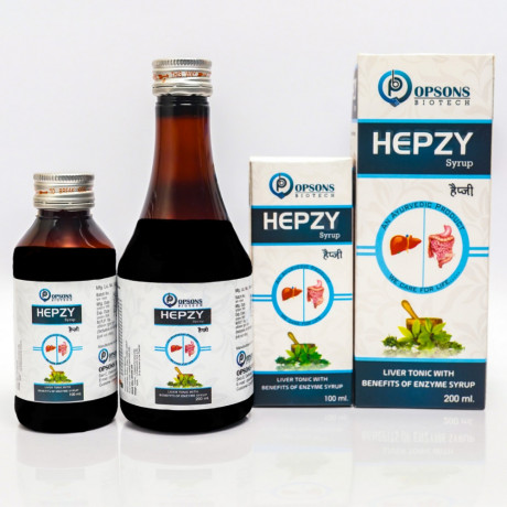 Hepzy Liver Tonic with Benefits of Enzyme (100ML & 200ML) 1