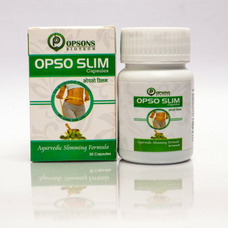 Opso Slim Ayurvedic Slimming Capsules 30 CAP 1