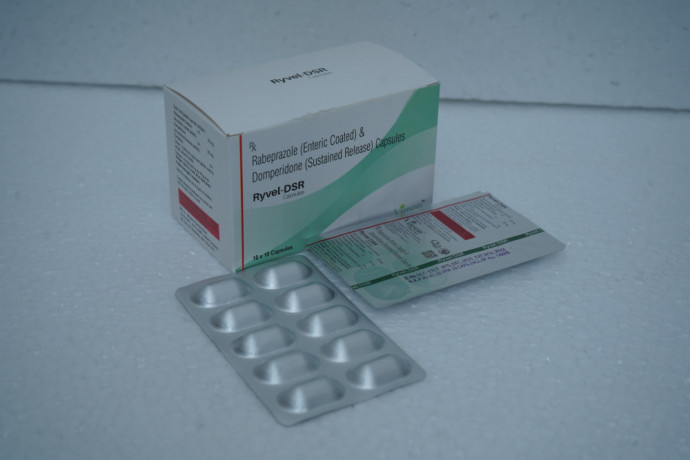 Rabeprazole 20mg + Domperidone 30mg Capsules SR 1