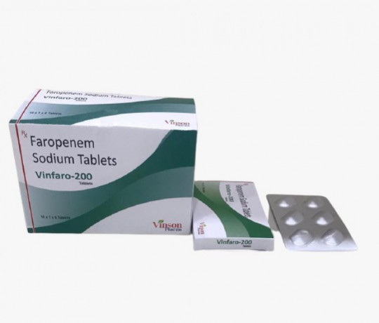 Faropenem Sodium 200mg Tablet 1