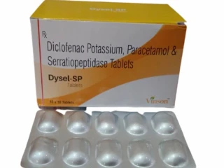 Diclofenac Potassium 50mg + Paracetamol 325mg + Serratiopeptidase 15mg Tablet