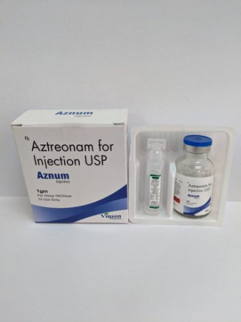 Azitreonam for Injection USP 1000mg Injection 1