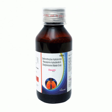 Dextromethorphan Hbr 10mg + Phenylephrine 5mg + Cpm 2mg Syrup 1