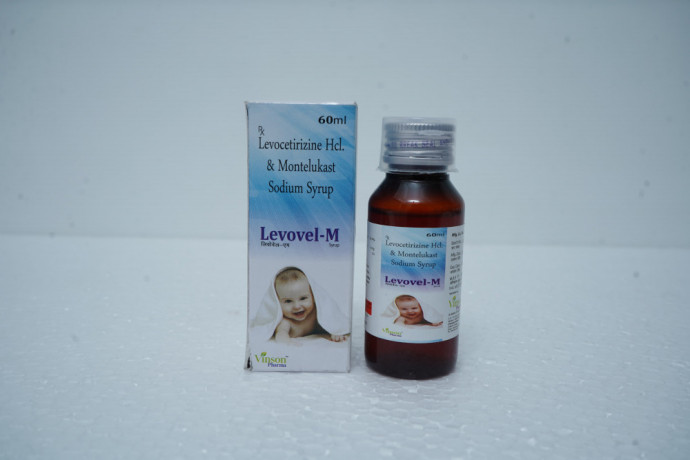 Levocetirizine 2.5mg + Montelukast 4mg Syrup 1