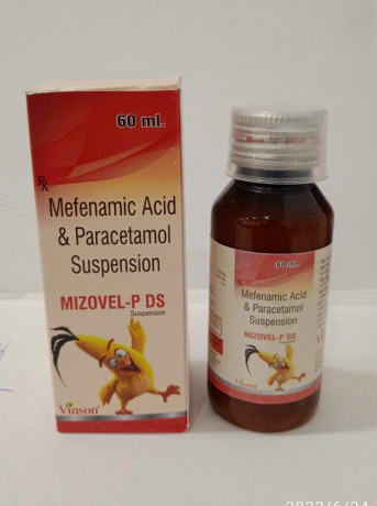 Mefenamic Acid 100mg + Paracetamol 250mg Suspension 1