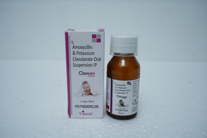Amoxycillin 200mg + Clavulanate Potassium 28.5mg/5ml Dry Syrup 1