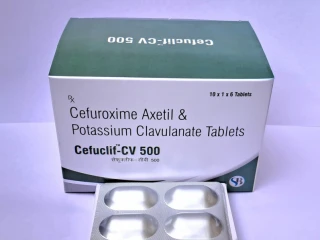 CEFUROXIME AXETIL & POTASSIUM CLAVULANATE TABLETS