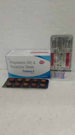 Flunarizine 10mg + Propranolol HCl 40mg (SR) Tablet 1