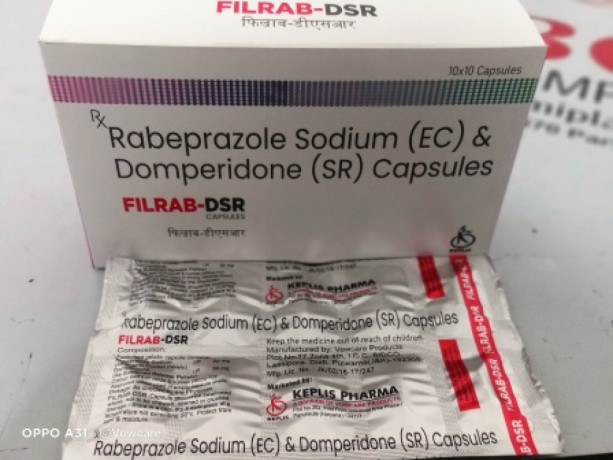Rabeprazole Sodium and Domperidone Capsules 1