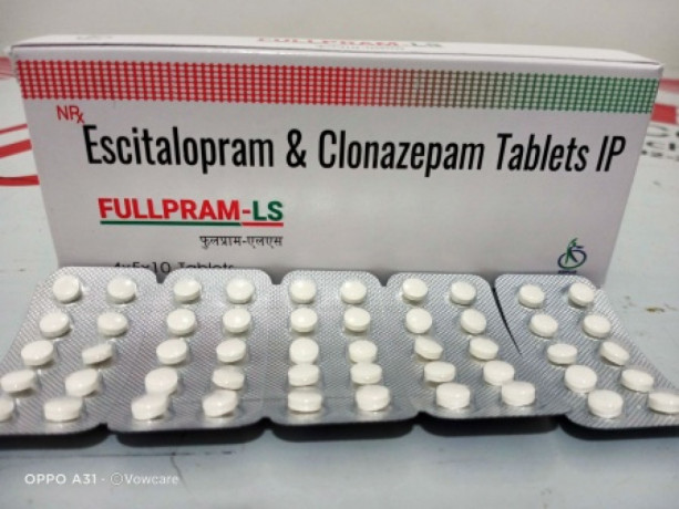 Escitalopram and Clonazepam Tablet 1