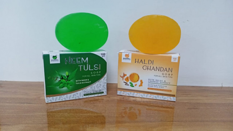NEEM TULSI AND HALDI CHANDAN SOAP 1