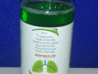 Cetrizine 5mg+ Dextromethorphan Hydrobromide 5mg+ Phenylephrine 2.5mg syp