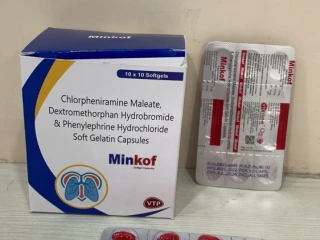 Chlorpheniramine Maleate 2mg + Dextromethorphan Hcl 10mg + Phenylephrine Hcl 5mg Softgel Capsules