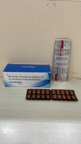 Nimesulide 100mg+ Phenylephrine 5mg + Levocetirizine 5mg Tablets 1