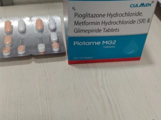 Pioglitazone Hydrochloride Metformin Hydrochloride & Glimepiride Tablets
