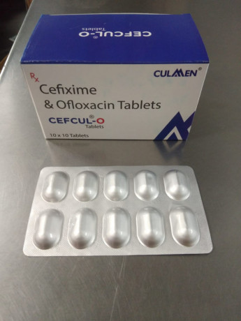 Cefixime and Ofloxacin Tablets 1