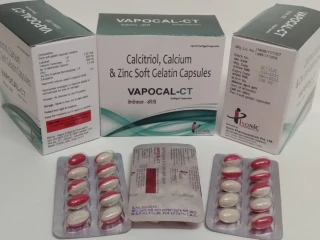 Calcitriol 0.25mg, Calcium Carbonate 500mg, Zinc Sulphate 7.5mg Softgel