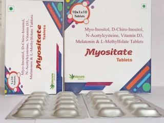 MYO-INOSITOL1000MG,D-CHIRO-INOSITOL 25MG,N-ACETYLCYSTEINE600MG,VITAMIND3 500IU,MELATONION1000MCG,LMETHYLFOLATE 100MCG,EXCIPIENTS