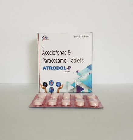 Aceclofenac 100 mg + Paracetamol 32 1